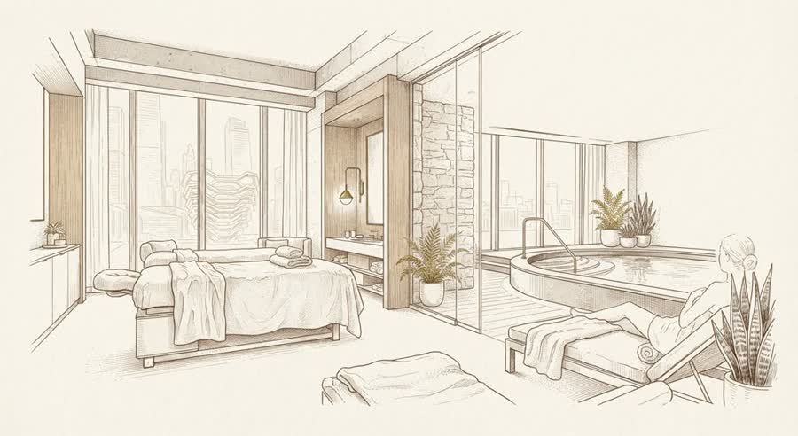 Equinox Spa at Hudson Yards