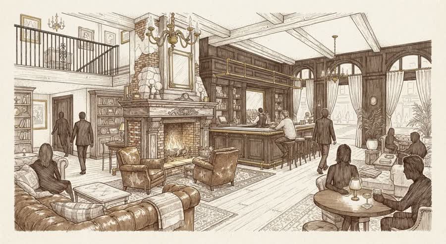 The Ludlow Hotel illustration