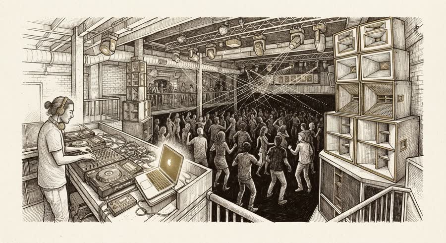 Audio Discotech illustration