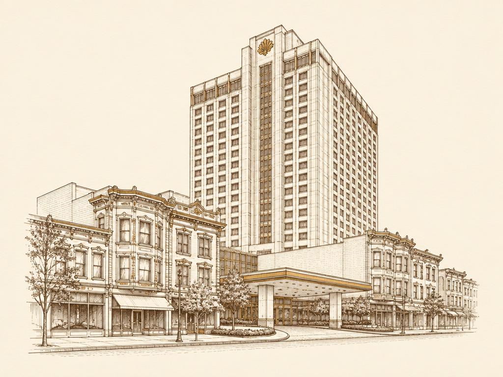 Hotel Nikko San Francisco illustration