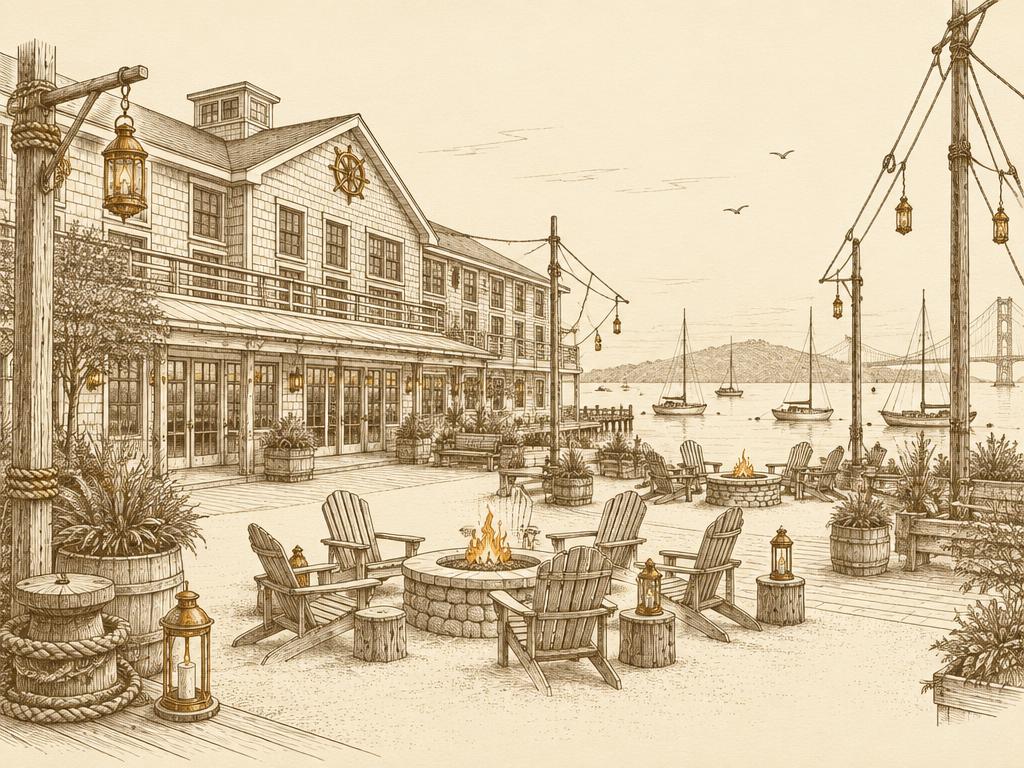 Hotel Zephyr illustration