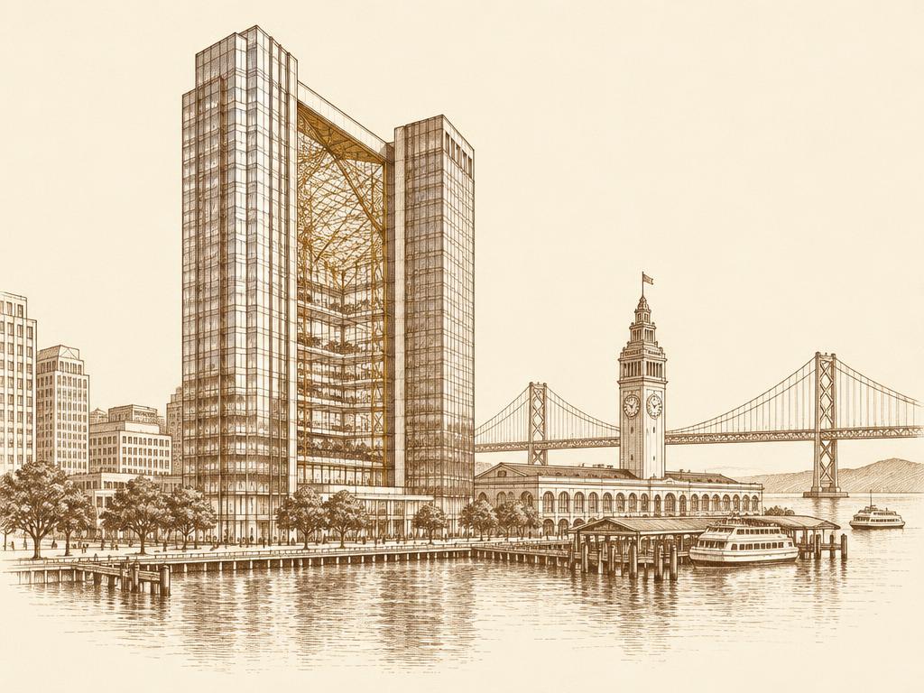 Hyatt Regency San Francisco illustration